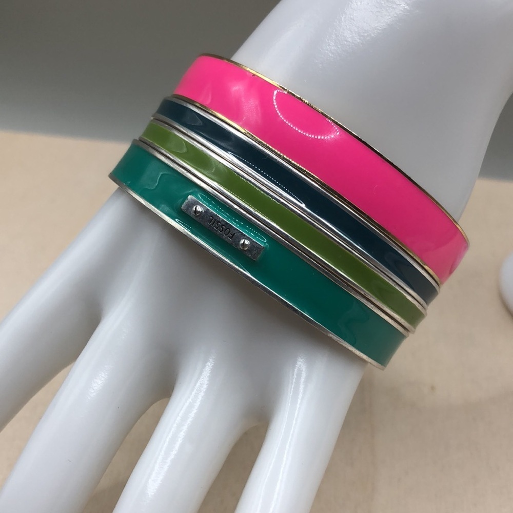 Curated Bundle Fossil And Jcrew Stackable Look Co… - image 2